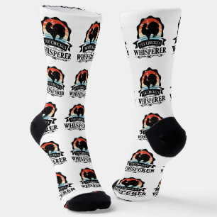 Chaussette Le Whisperer de poulet amusant