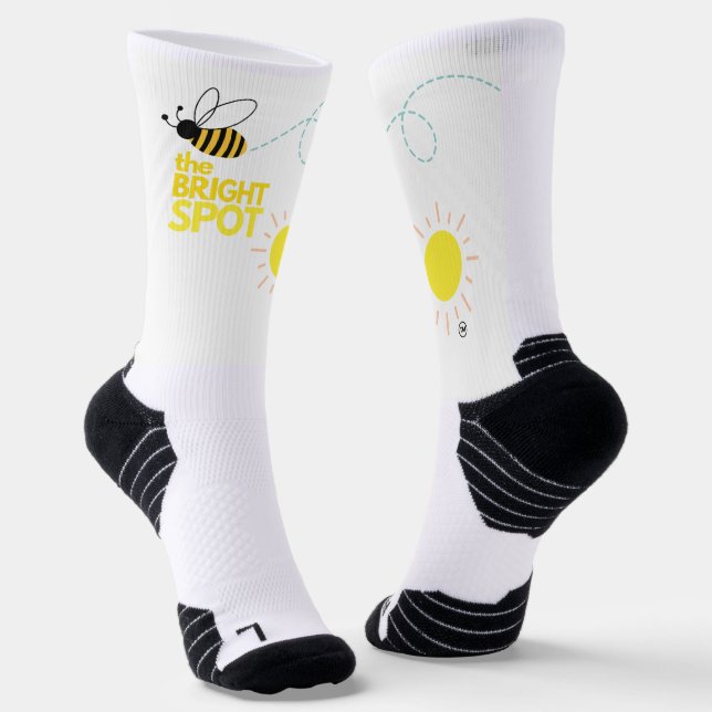 Chaussette Les chaussettes de l'équipe sportive de Bright Spo (Angulaire)