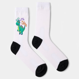 Chaussette Les chaussettes petit dino de Dieu