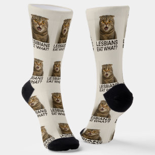 Chaussette Les Lesbiennes Mangent Ce Qui Est Drôle