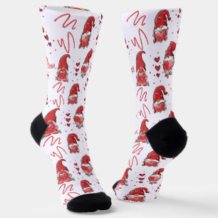 Chaussette Les mignons Gnomes d'amour de Valentine