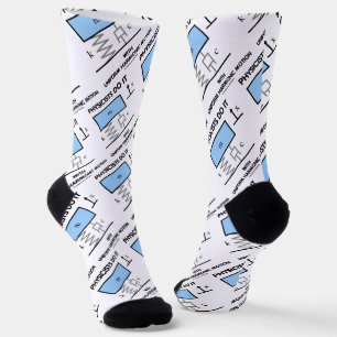 Chaussette Les Physiciens Le Font Avec Une Motion Harmonieuse