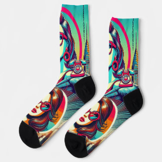 Chaussette Linda Roberts appelle des escrocs des chaussettes 