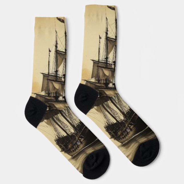 Chaussette Livraison vintage (Droite)