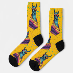 Chaussette Llama brillante en Lunettes de soleil Design