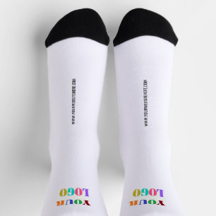 Chaussette Logo de l'entreprise personnalisée et Chaussettes