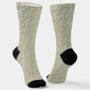 Chaussette logo de votre entreprise cravate personnalisé