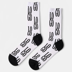 Chaussette Logo personnalisé de l'entreprise ou de l'entrepri