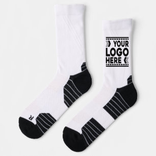 Chaussette Logo personnalisé, logo d'entreprise ou de marque