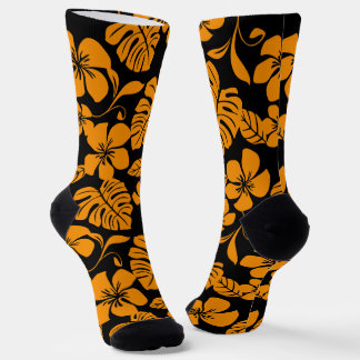 CHAUSSETTE MAILLOT DE BAIN ROSE (NOIR/OR)