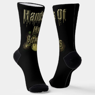 Chaussette Mains De Mes Pelouses, Chaussettes D'Équipage Drôl