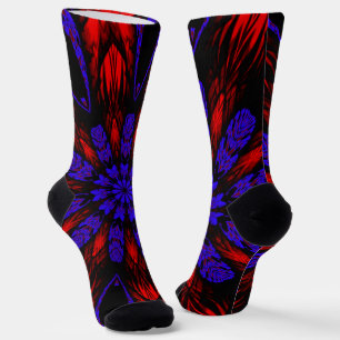 Chaussette Mandala Sud-Ouest Hippie Boho Chic Bohémien