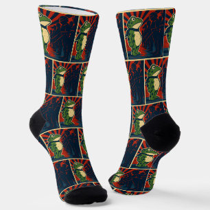 Chaussette Manifestation de la Grenouille de Portland
