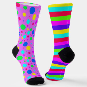 Chaussette Manque De Correspondance Des Tailles Colorées Polk