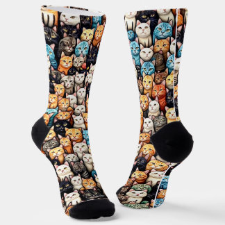 Chaussette Many Cats 