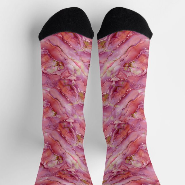 Chaussette Marbre caillouteux (Haut)