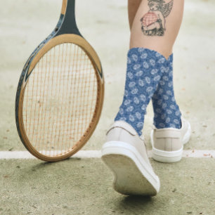 Chaussette Marine Blue Eye Éffrayant Motif Cool et drôle Dépl