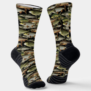 Chaussette Masculine Fisherman's Imaginaire Motif