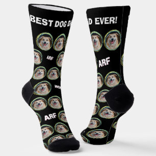 Chaussette Meilleur Chien Papa Jamais Fête des pères Du Chien