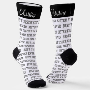 Chaussette Meilleure SOEUR jamais