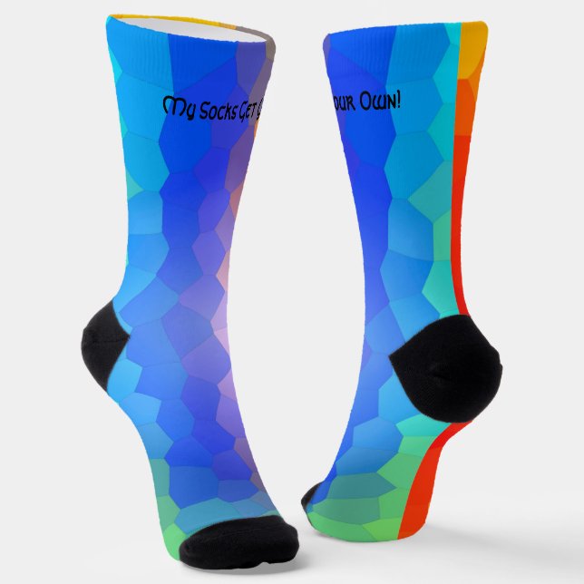 Chaussette Mes Chaussettes Obtenez Votre Propre - Chaussettes (Angulaire)