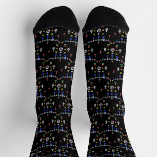 Chaussette Mikitiez christmasgems luxe gothmas gothique