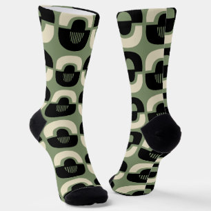Chaussette Modèle abstrait géométrique moderne du milieu du s