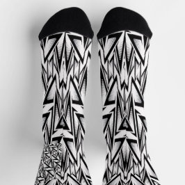 Chaussette modern abstract sport