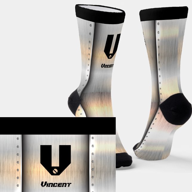 Chaussette Modifier le nom initial, ajouter (supprimer), band (Créateur téléchargé)