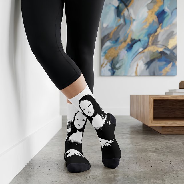 Chaussette Mona Lisa  (Créateur téléchargé)