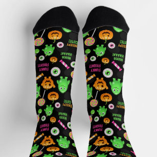 Chaussette Monstres "Déplaisants mignons" et Halloween amusan