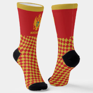 Chaussette Monténégro Chaussettes, drapeau monténégrin mode /