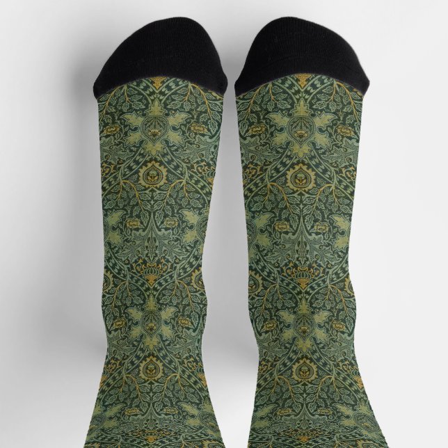 Chaussette Morris Persian Elégance : Tapis Ispahan (Haut)