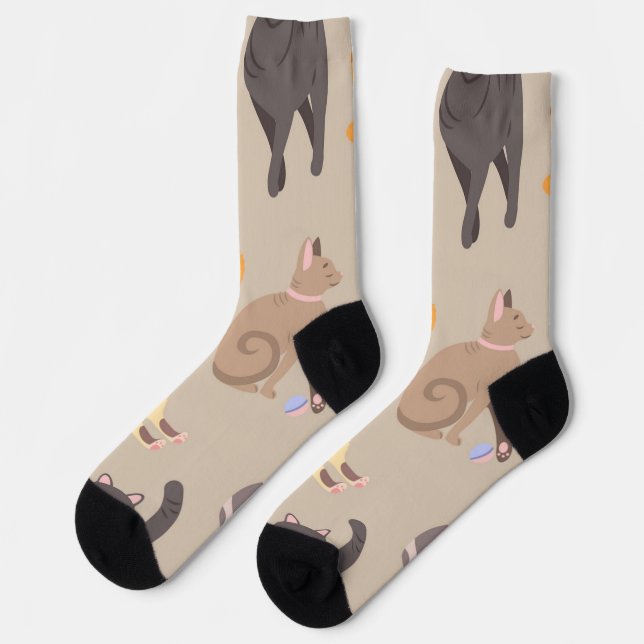 Chaussette Motif (Gauche)