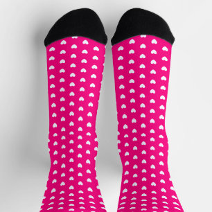 Chaussette Motif cardiaque
