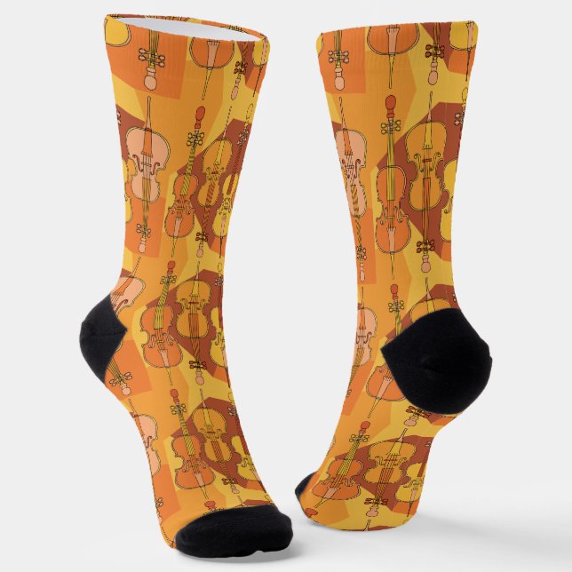 Chaussette Motif Coloré (Angulaire)