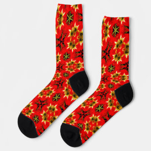 Chaussette Motif coloré Amaryllis