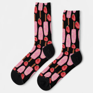 Chaussette Motif crème glacée   motif Lollies   lollipop 1 C