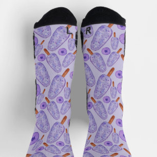 Chaussette Motif crème glacée   motif Lollies   lollipop 20