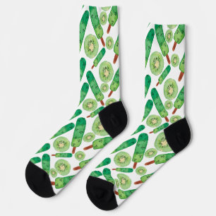 Chaussette Motif crème glacée   motif Lollies   lollipop 3