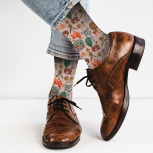 Chaussette Motif de cerfs de bois