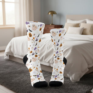 Chaussette Motif de dessin animé Halloween