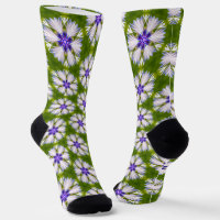 Motif de fleurs blanches