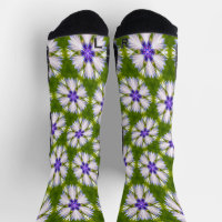 Motif de fleurs blanches