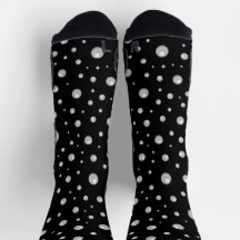 Motif de perle sur fond noir
