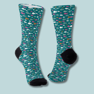 Chaussette Motif de poisson mignon