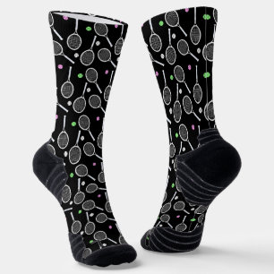 Chaussette Motif de raquette de tennis