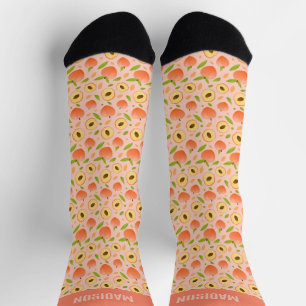 Chaussette Motif de recherche de nom personnalisé