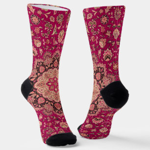 Chaussette Motif de tapis vintage persan
