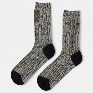 Chaussette Motif d'écorce d'arbre de la jalousie